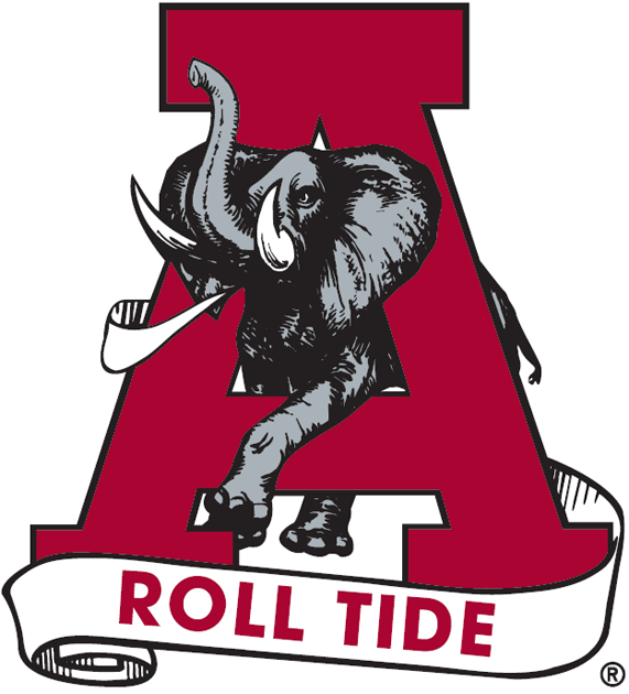 Alabama Crimson Tide 1974-2000 Alternate Logo vinyl decal